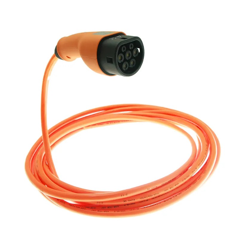 Type 2 replacement cable for EV charging stations